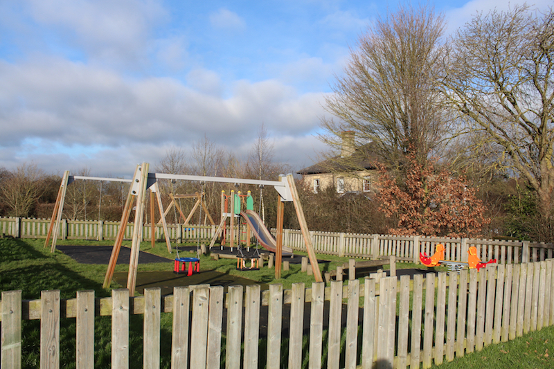 Children's enclosed play area