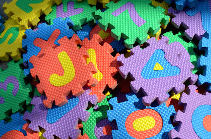 Alphabet soft play jigsaw mat for children in Houghton & Wyton