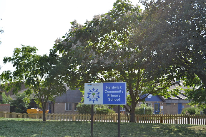 Sign to Hardwick Community Primary School