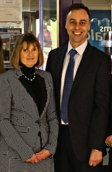 Malcolm and Lorraine Thomas, founders of Malcolms Estate Agents