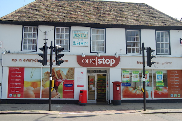 One Stop convenience store and post office