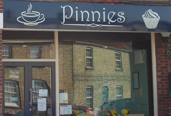 Pinnies Tea Room on The Causeway in Godmanchester