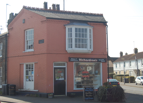 Richardsons Bakery and sandwich shop in Godmanchester