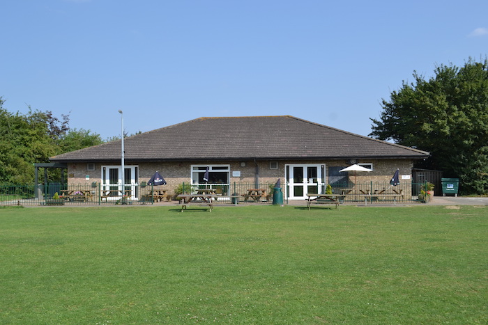 Sports and social club next to recreation fields