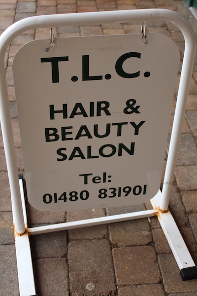 Hair and Beauty Salon sign