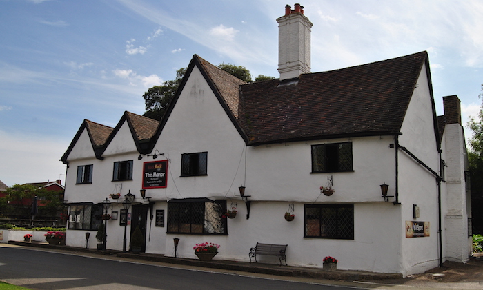 a picture of The Manor pub and restaurant in Alconbury