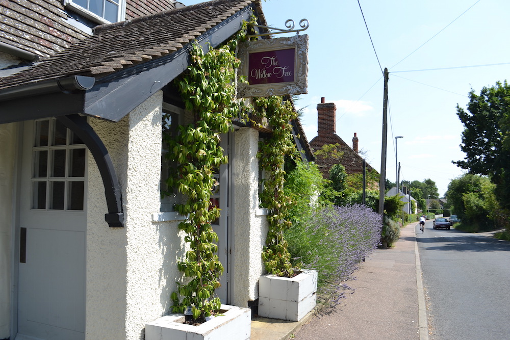 Restaurant entrance