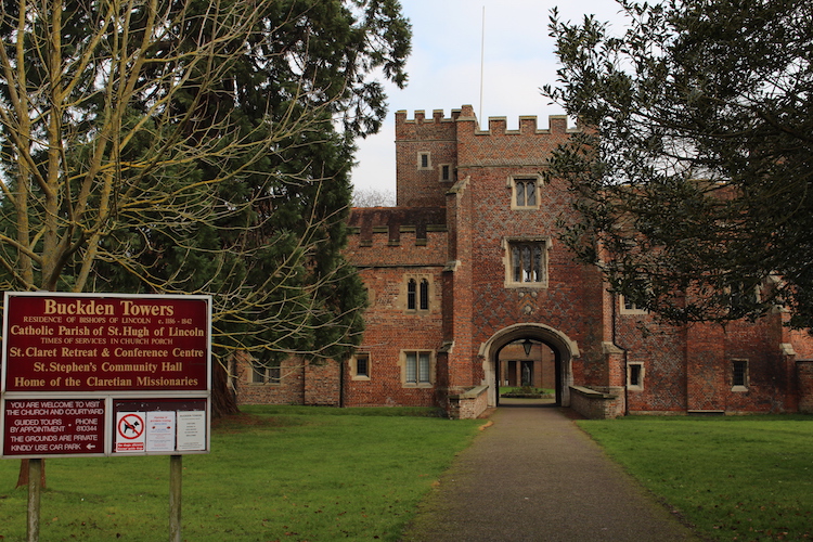 Buckden Towers entrance